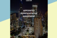 Appointed Representative Agreement Template