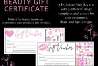 Mary Kay Gift Certificate Template: A Formal Design For Elegant Gifting