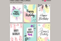 Photoshop Birthday Card Template – A Complimentary Design Resource