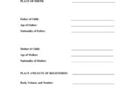 USCIS Birth Certificate Translation Template: A Comprehensive Guide