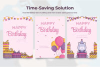 Birthday Card Template For Microsoft Word: A Formal Design Guide