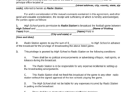 Radio Syndication Agreement Template