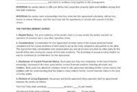 Free Cohabitation Agreement Template: A Comprehensive Guide