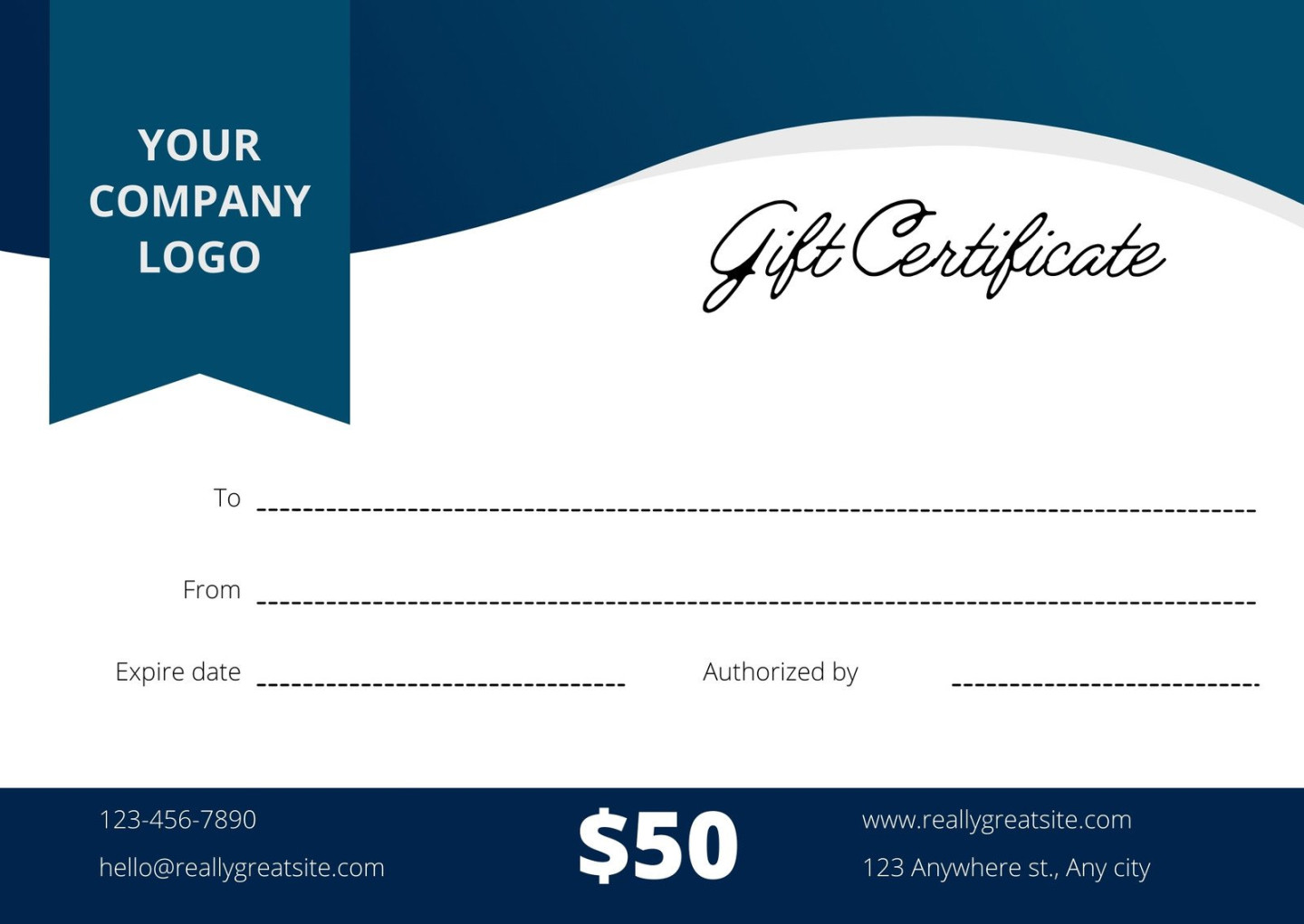 Custom Gift Certificates - Printable Gift Cards  Canva