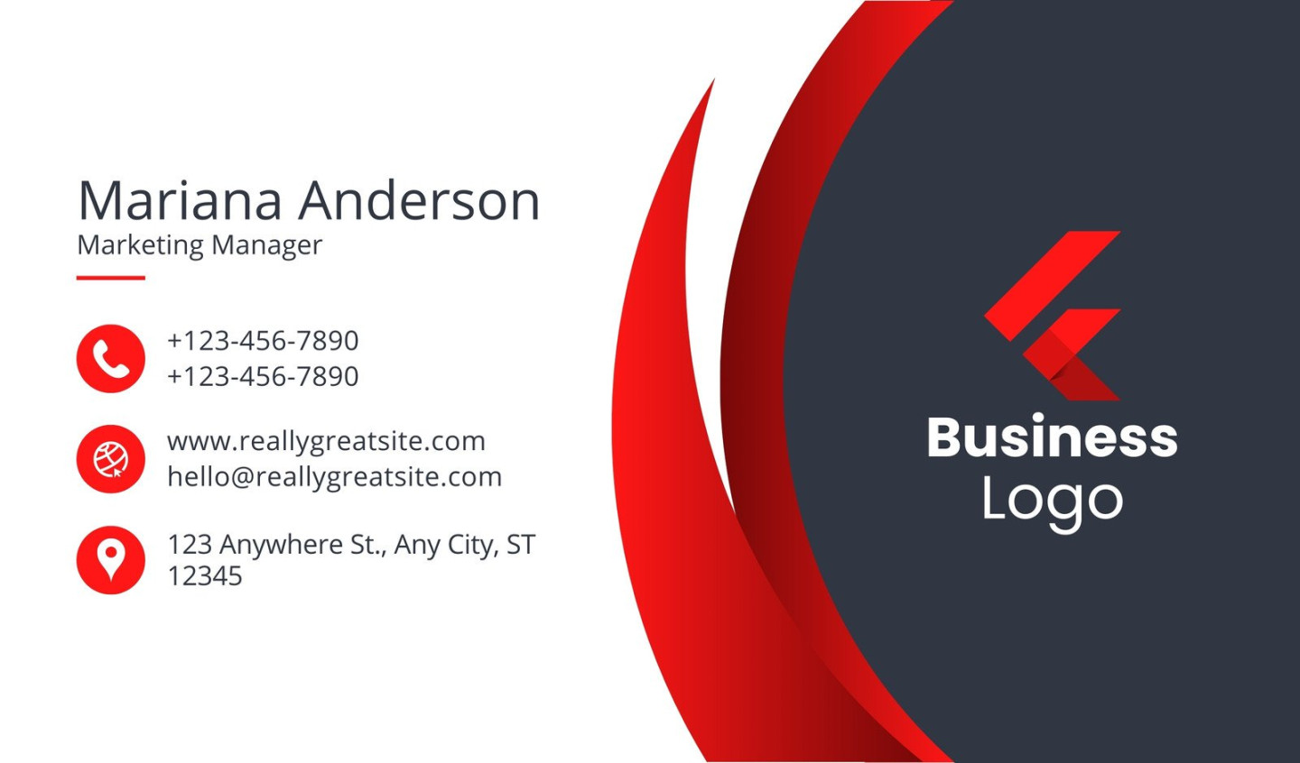 Design & print custom business cards online  Canva