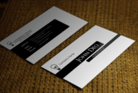 Elegant Black And White Business Card Templates: Free And Professional