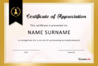 Felicitation Certificate Template: A Formal Recognition Of Achievement