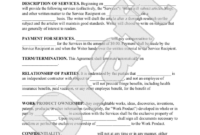 Freelance Writer Agreement Template