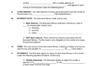 Loan Agreement Template