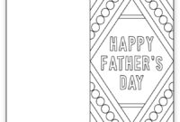 A Heartfelt Tribute: A Father’s Day Card Template