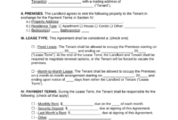 Standard Residential Lease Agreement Template