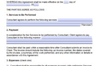 Physician Consulting Agreement Template