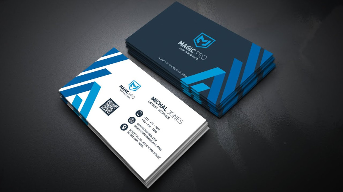 How to Design Business Card With Photoshop CC  - Learn Photoshop