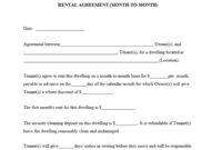 Irish Residential Lease Agreement Template