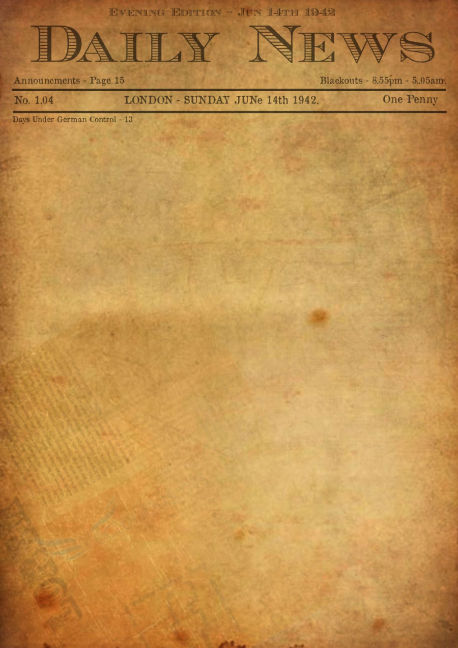 Old Blank Newspaper Template () - TEMPLATES EXAMPLE