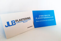 Professional Plastering Business Card Templates