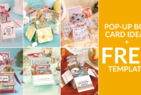 Pop-Up Box Card Template: A Guide To Creating Intricate Papercraft