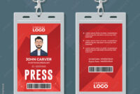 Media Identification Card Templates: A Comprehensive Guide