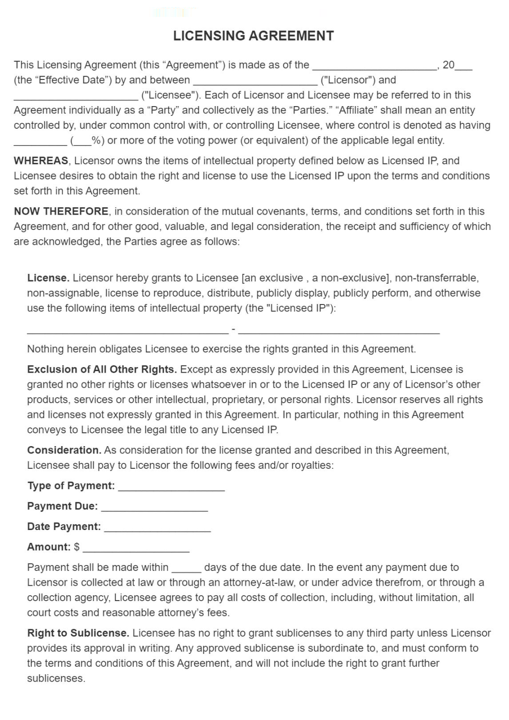 SignSimpli: Licensing Agreement