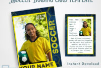 A Comprehensive Guide To Designing Soccer Trading Card Templates