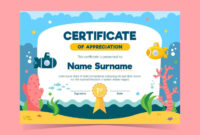 Free Swimming Certificate Templates For Formal Recognition