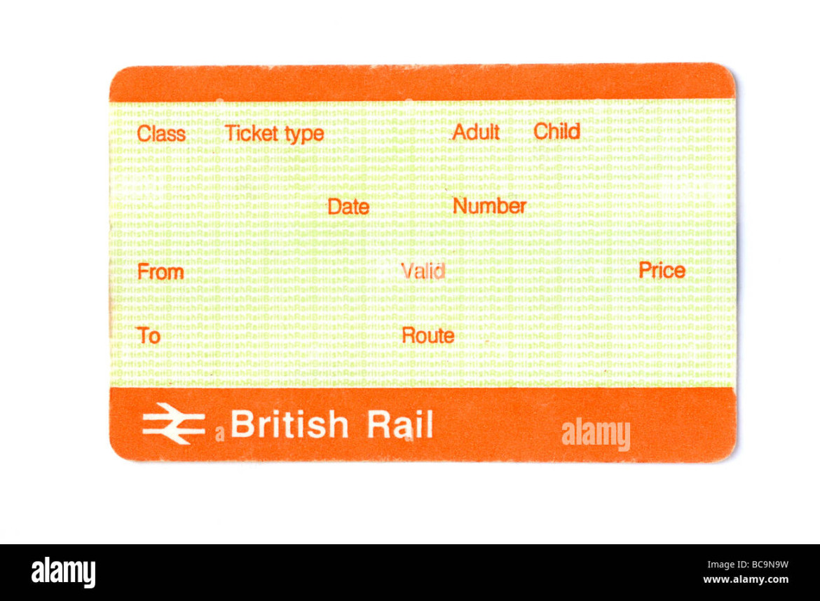 Train ticket blank hi-res stock photography and images - Alamy