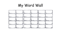 A Blank Word Wall Template: A Versatile Tool For Educational Environments