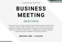 Meeting Invitation Template: A Formal Guide