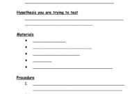 Laboratory Report Template In Microsoft Word