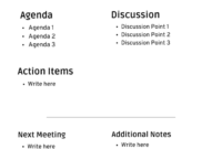 Comprehensive Templates For Formal Meeting Minutes And Agendas