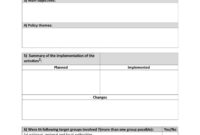 Technical Support Incident Report Template